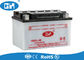 Scooter Lead Acid Motorcycle Battery 148 * 88 * 92mm Long Service Life